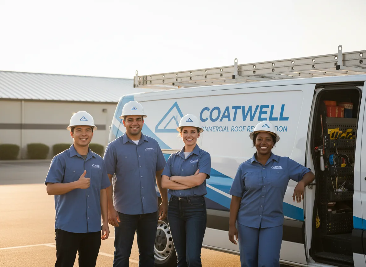 Commercial roof coating company in Mclean, TX